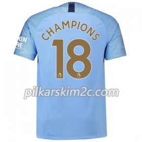 Koszulka Manchester City Champions 18 Główna 2018-2019 - Koszulki Piłkarskie